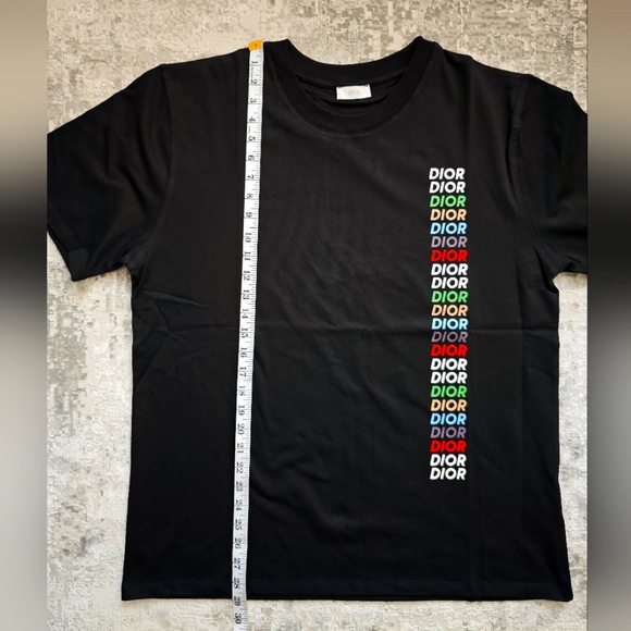 Dior Other - Dior Black Cotton Jersey Relaxed Fit T-shirt